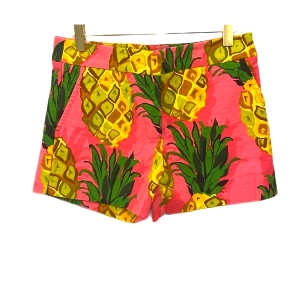 Trina Turk Pineapple Hot Pink Shorts